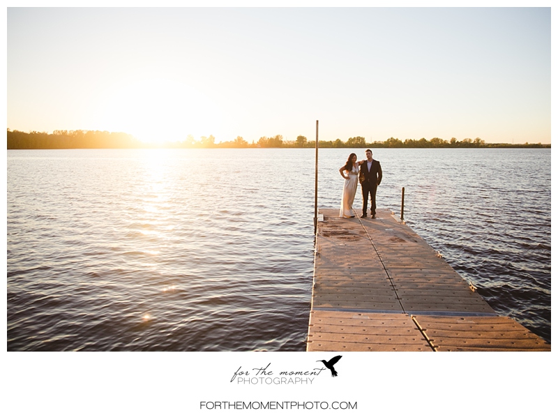St Louis Hollywood Inspired Lake Wedding Photos