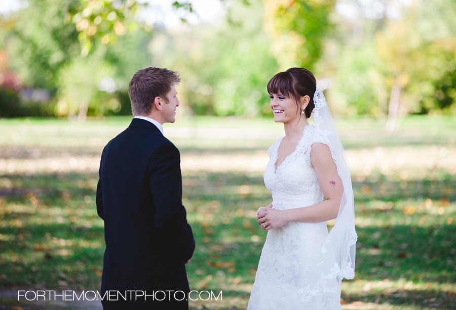 First Look St Louis Wedding Photography