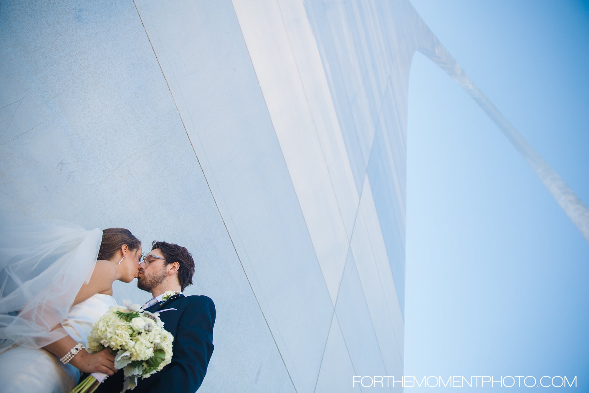 Navy Wedding Photography in Saint Louis at The Arch Hotel Photos