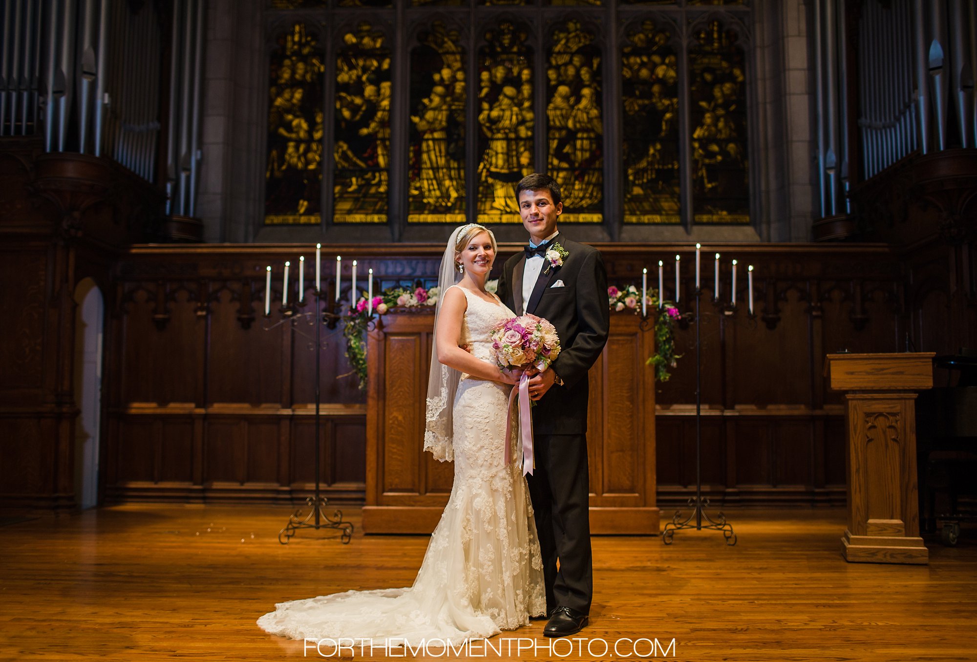 St Louis Wedding Photography at Graham Chapel at Washington University