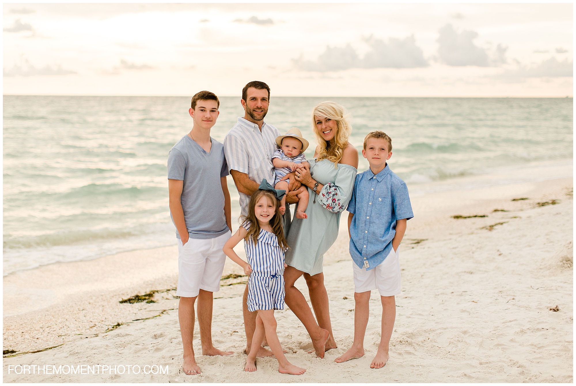 Barefoot Beach Bonita Springs Family Portrait Photographer