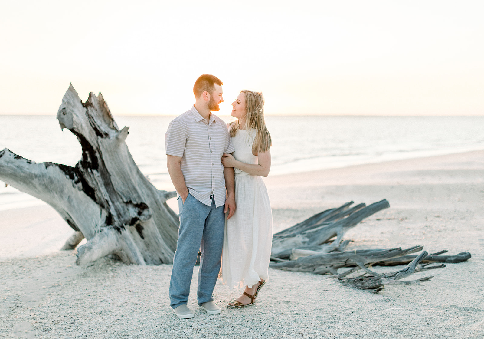 Fort Myers Beach Engagement Photos