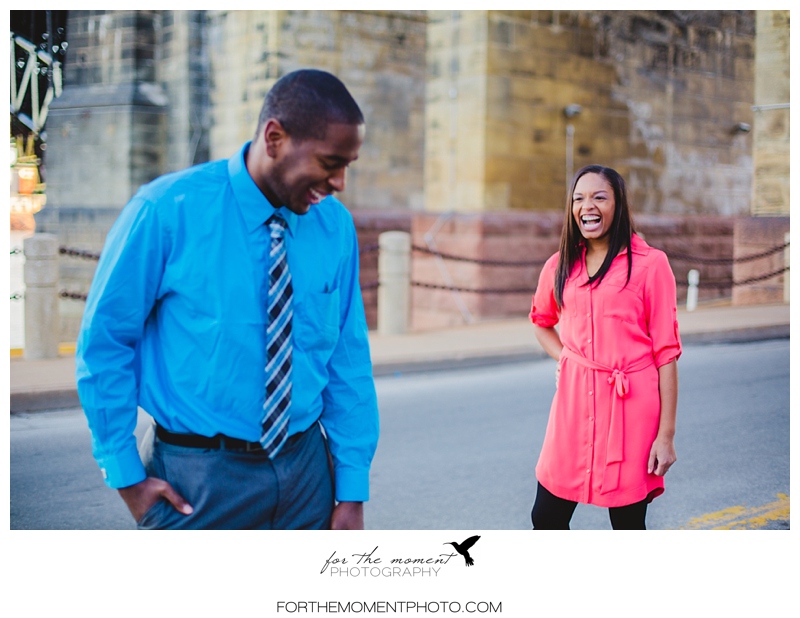 St Louis Wedding Photographer | Downtown STL Engagement Photos