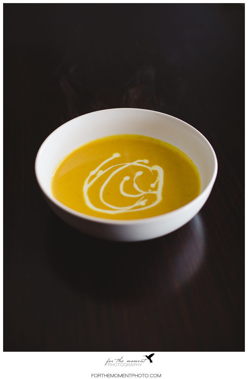 Gluten Free Butternut Squash Soup | For The Moment Photography