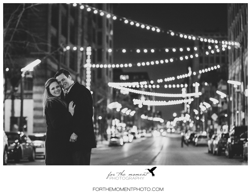 Winter Downtown St Louis Missouri Engagement Photos | For The Moment Photography