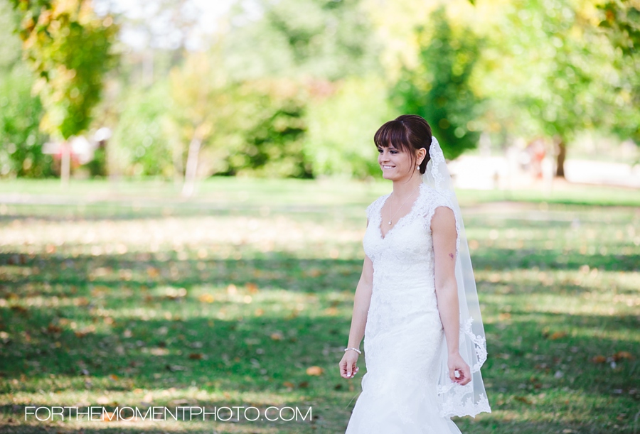 First Look St Louis Wedding Photography