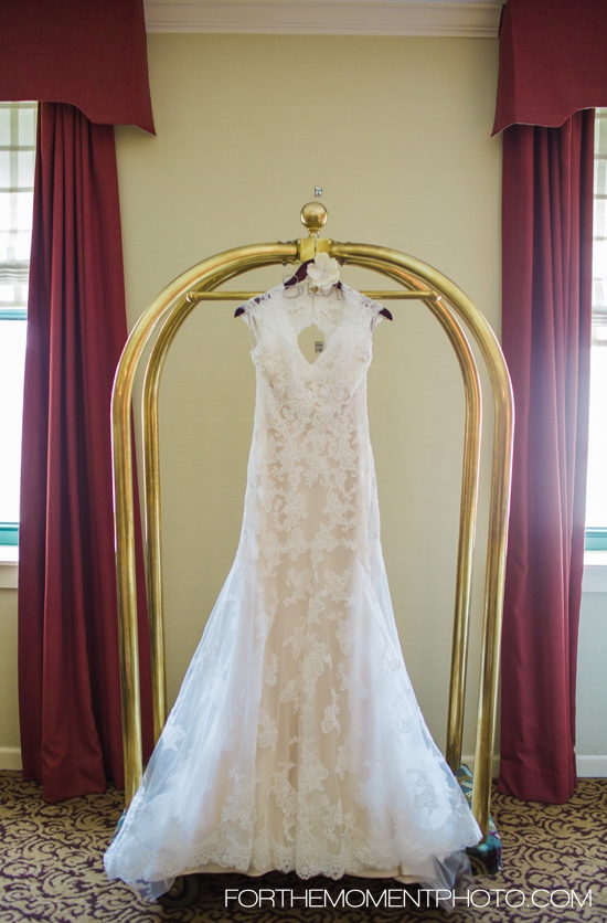 Lace Maggie Sottero Bride's Dress at Omni Hotel