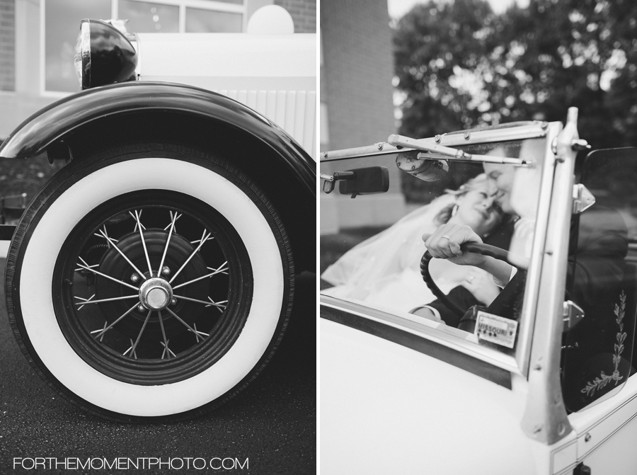 Model A Wedding Getaway Car 