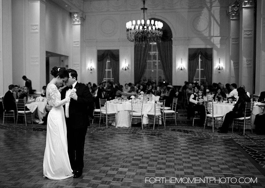 First Dance Bride Groom St Louis Hotel Wedding Photo