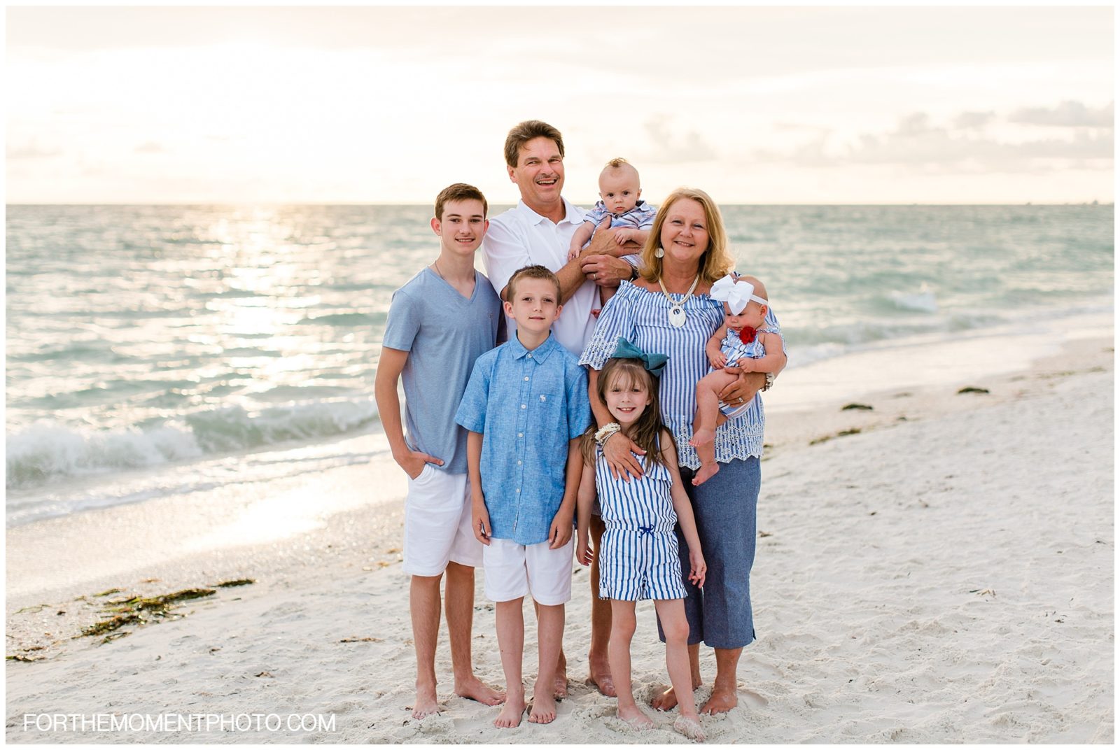 Barefoot Beach Bonita Springs Family Portrait Photographer 